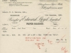 Edward Lloyd invoice 10 December 1928